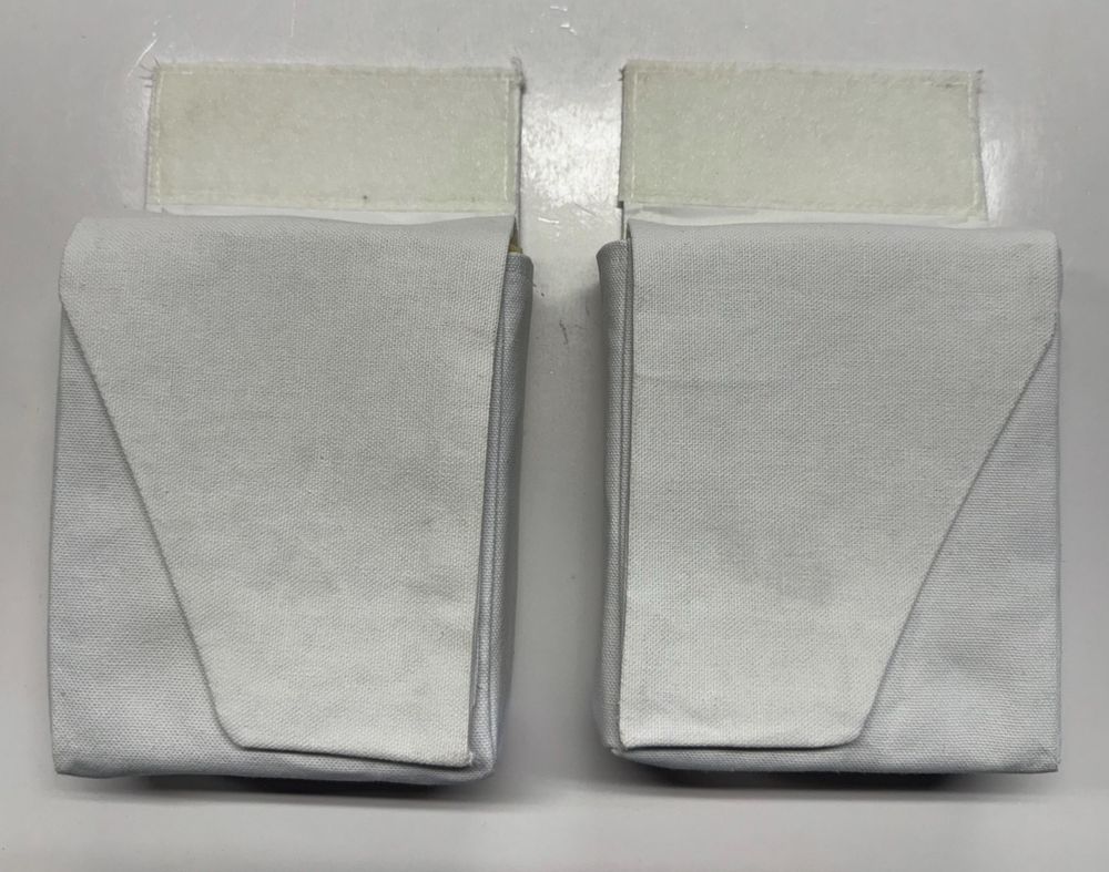 Biker Scout Canvas Pouches Set of 2