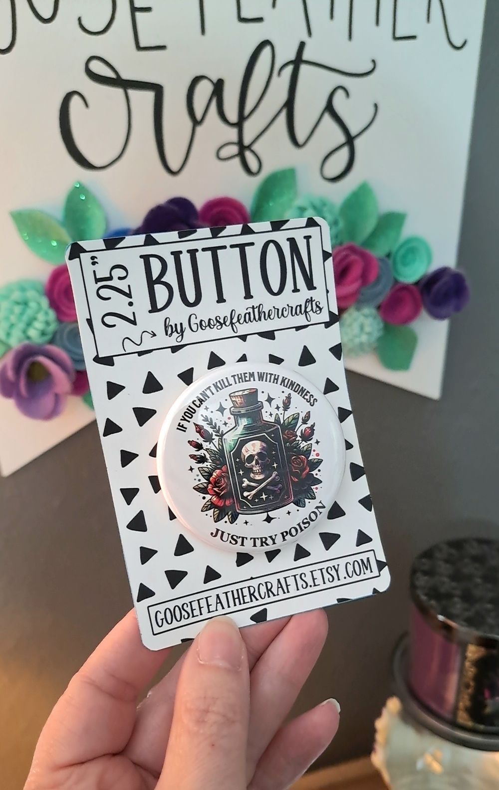 Novelty Button --- 2.25" Round Button