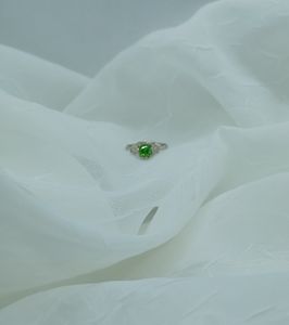 Emerald Green Ring