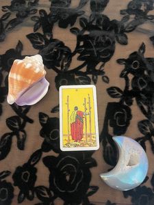 3 of wands from Rider-Waite-Smith