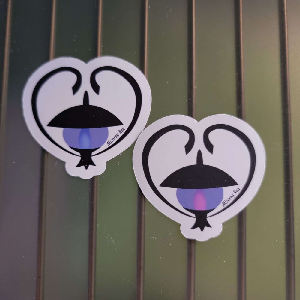 Pokemon Lampent Sticker