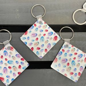 Multicolor Jellyfish Print - Double Sided