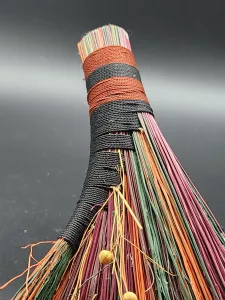 a close up of the handle