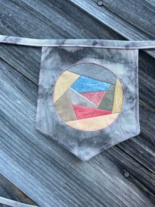 Close up of a pennant 