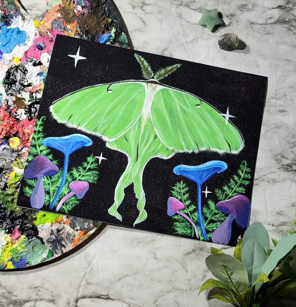 Fine Art Print - Rebirth Galaxy Caps