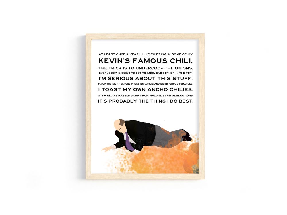 The Office Kevin Malone 8x10 Digital Download