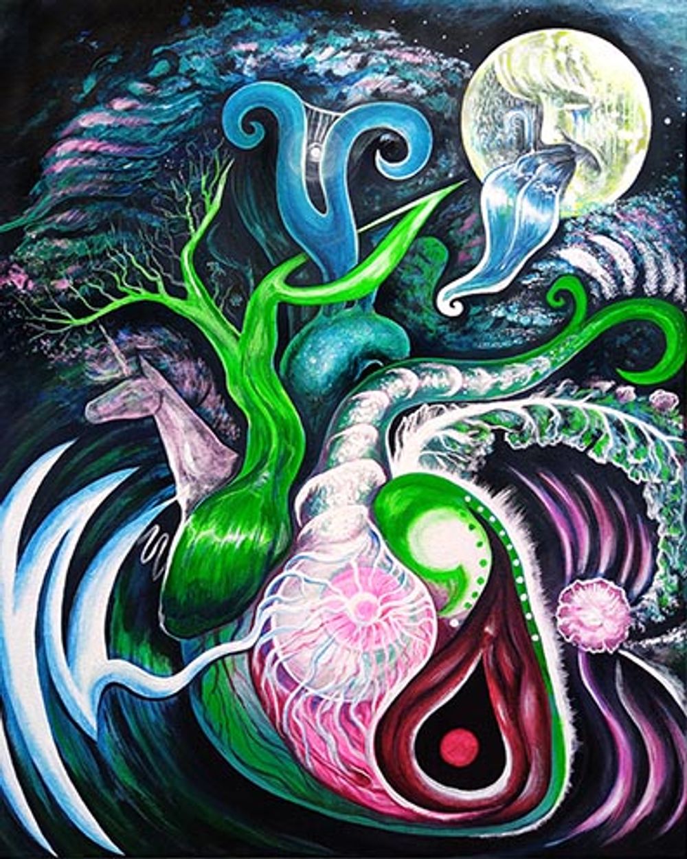 "The Sensual World" PRINT 11"x13"