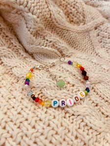 The Green Heart variant of the PRIDE Friendship Bracelet 
