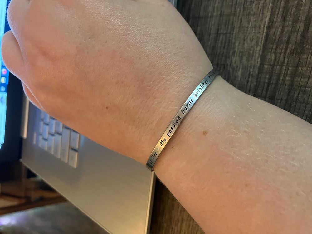 Affirmation Cuff Bracelet