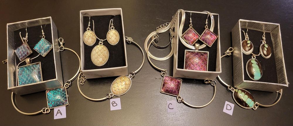 Jewelry Set - Snake and Butterfly