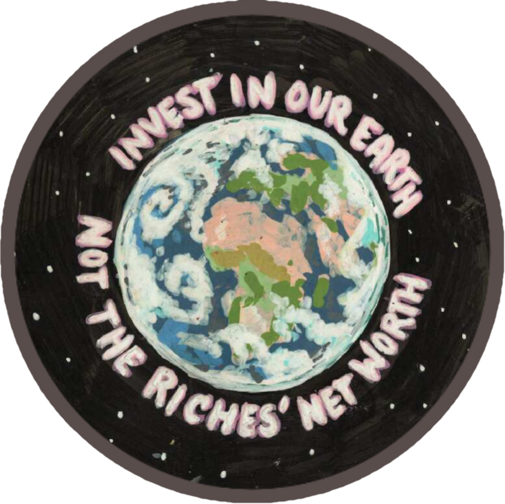 Inest in Our Earth Not the Riches' Net Worth