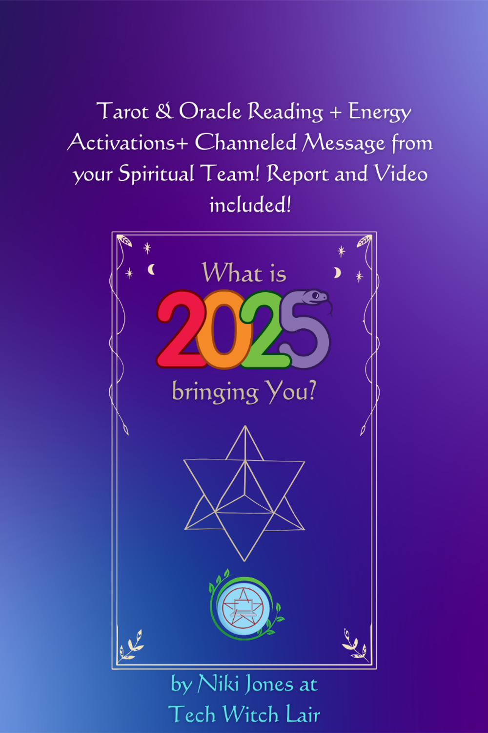 Year Ahead Tarot Draw with Energy Activations