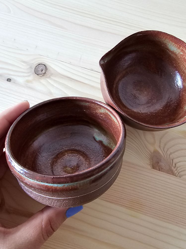 Warm Rust Matcha Set