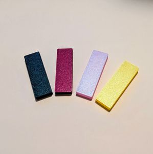 Colors (left to right): Forest Green Shimmer, Burgundy Shimmer, Lavender Shimmer, Yellow Shimmer