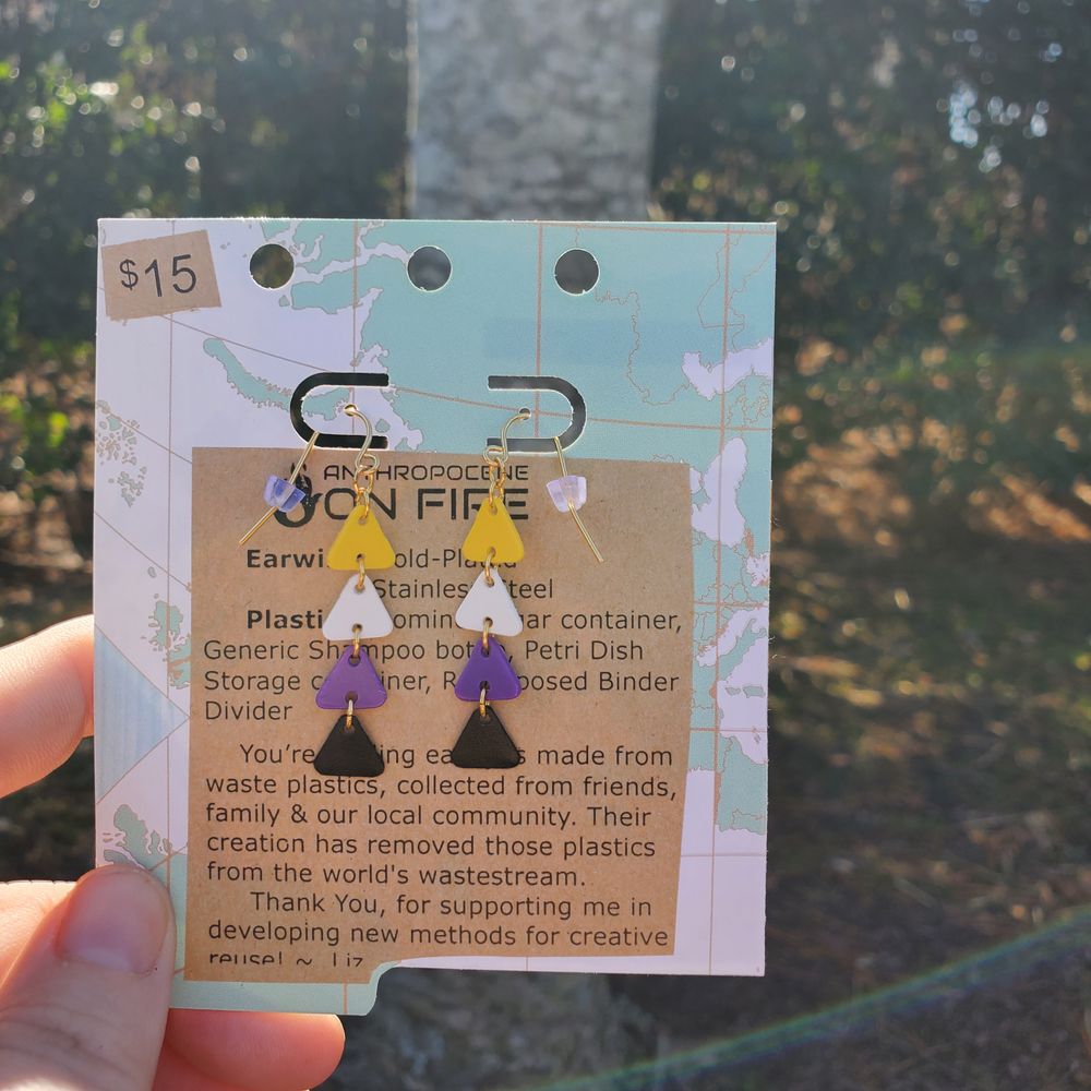 Non-Binary Pride Earings