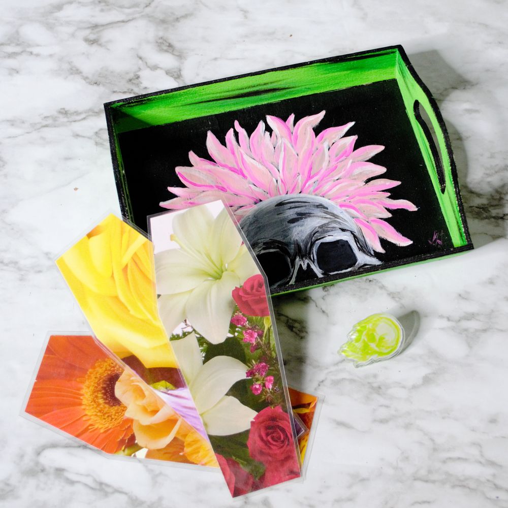 Deathly Committed Trinket Tray Set