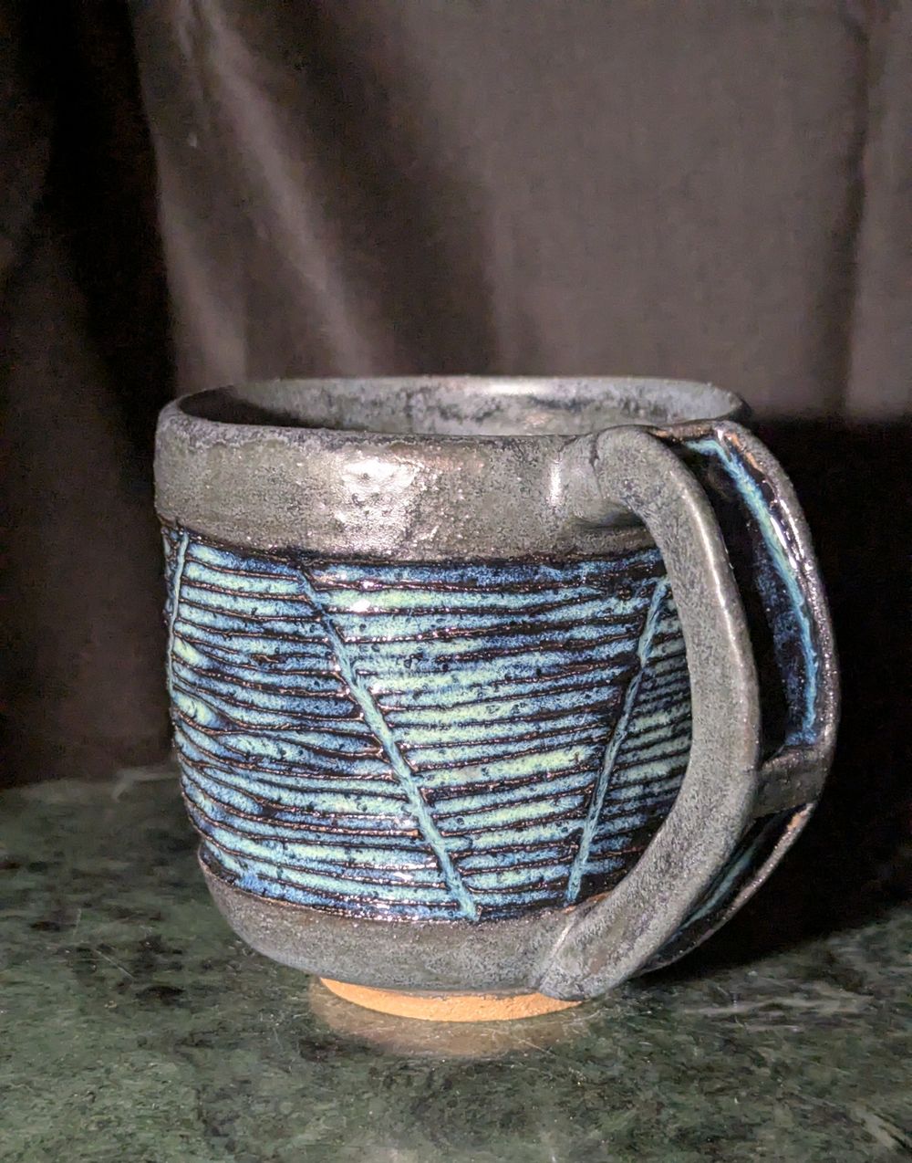 Small Horizontal Texture Mug