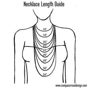 Necklace length guide
