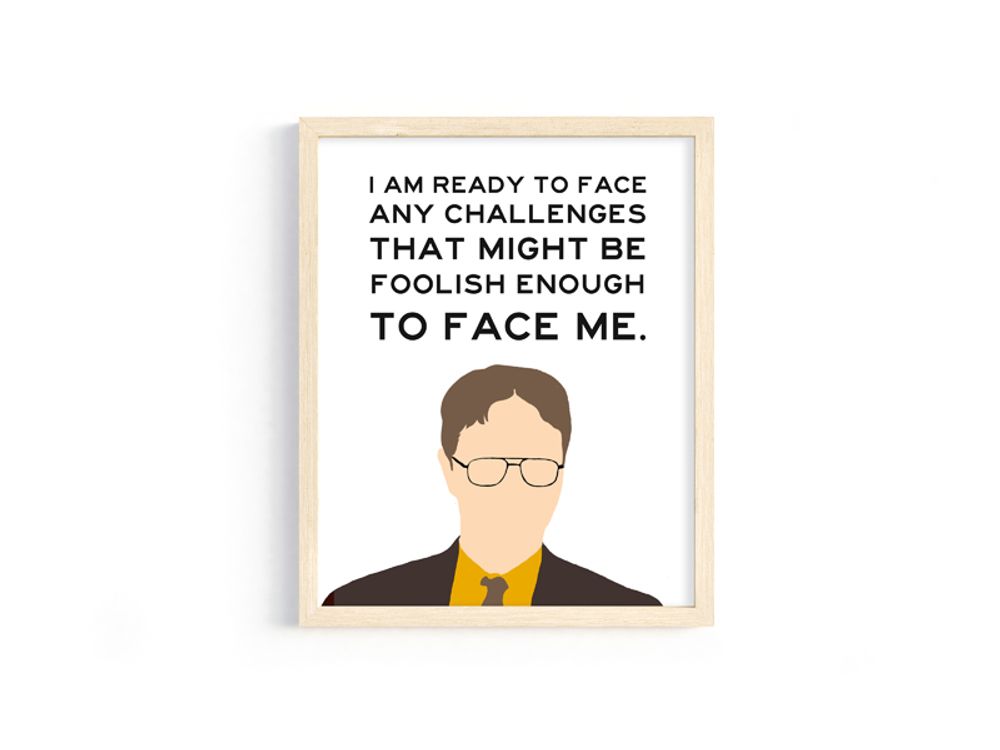 The Office Dwight Schrute 8x10 Digital Download