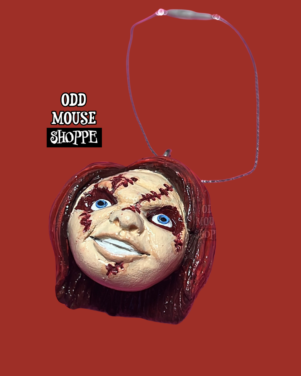 Scary Doll Ornament