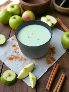 Apple pie 8oz. black candle