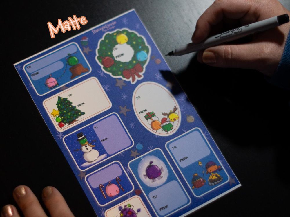 Christmas Gift Tags: Junimo