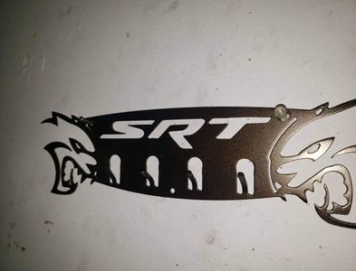 Dodge srt hellcat charger challenger key keychain ring holder rack - Martin Metalworks