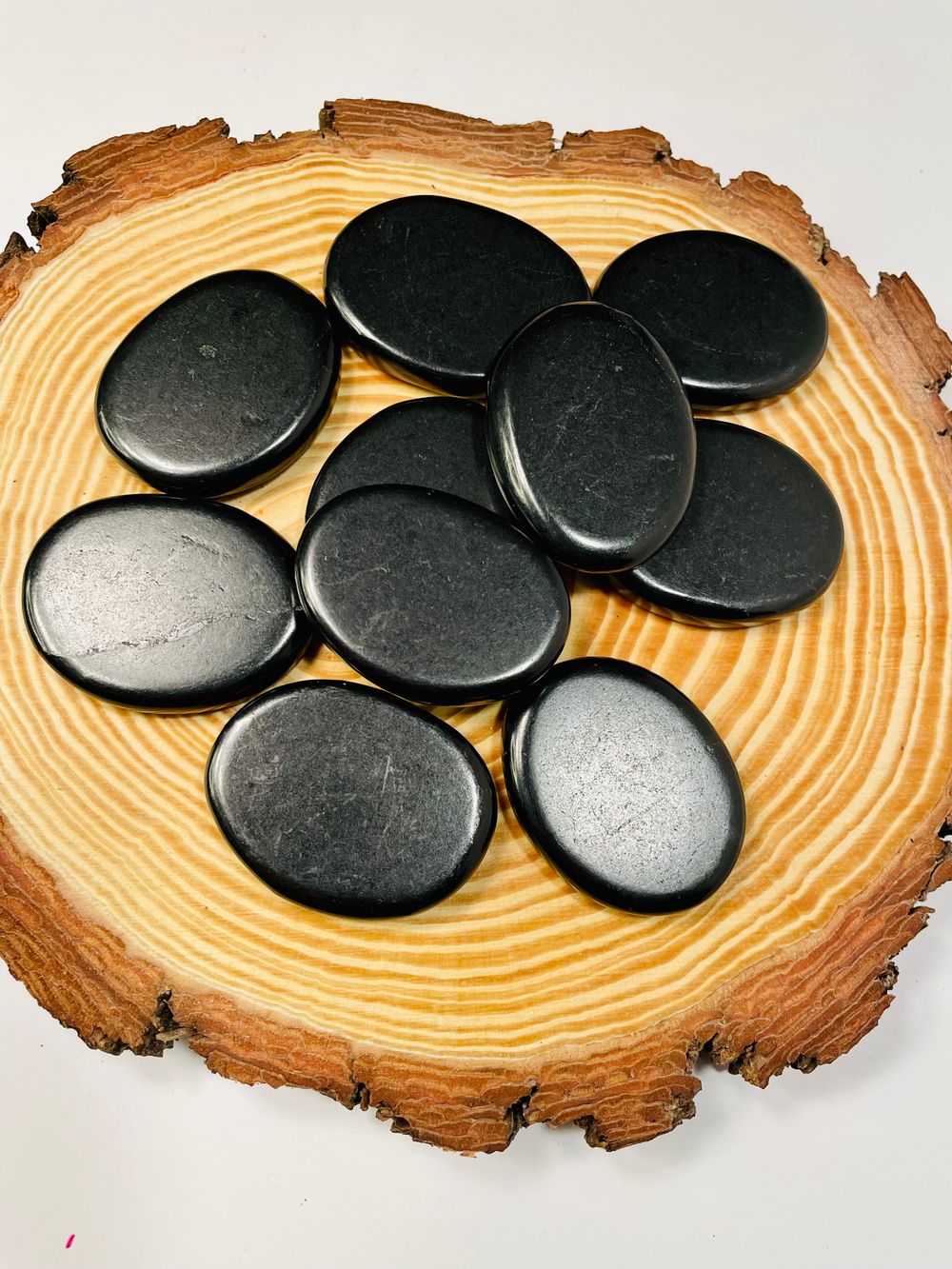 Shungite Palm Stones