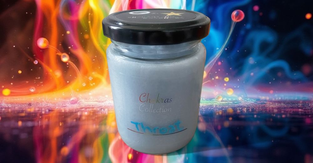 Throat chakra 8 oz. Candle 🩵 