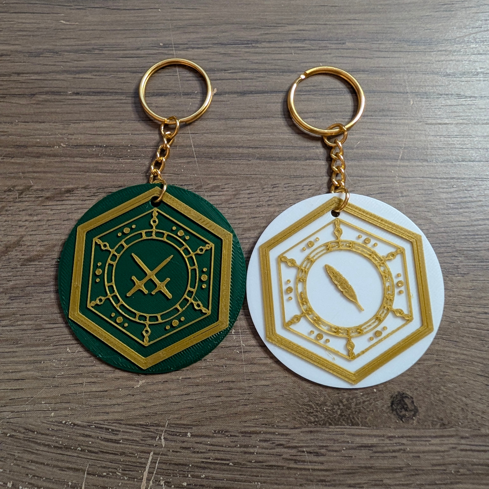 Sleep Token Keychain Trading Trinkets