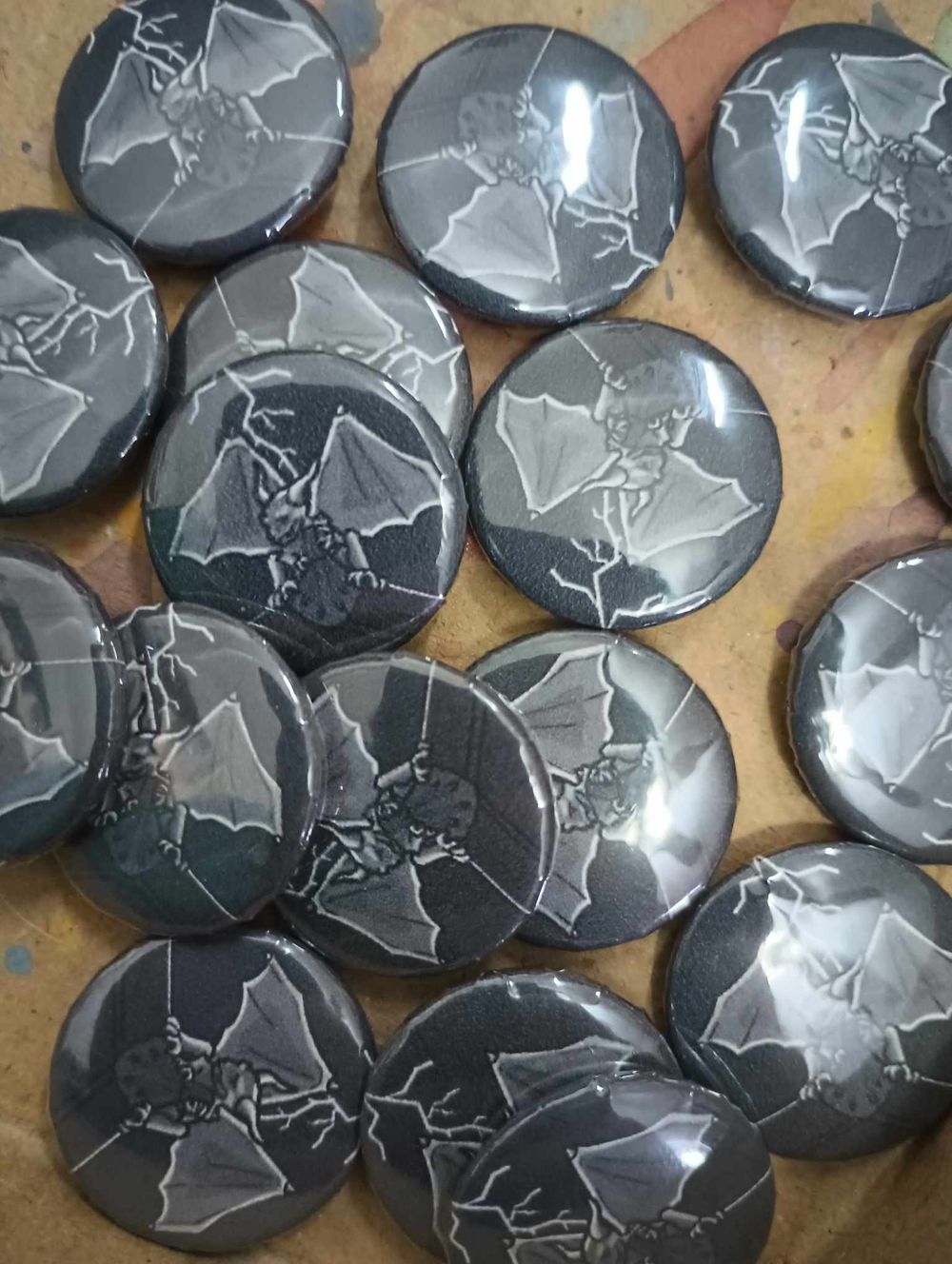 Gargoyle Button