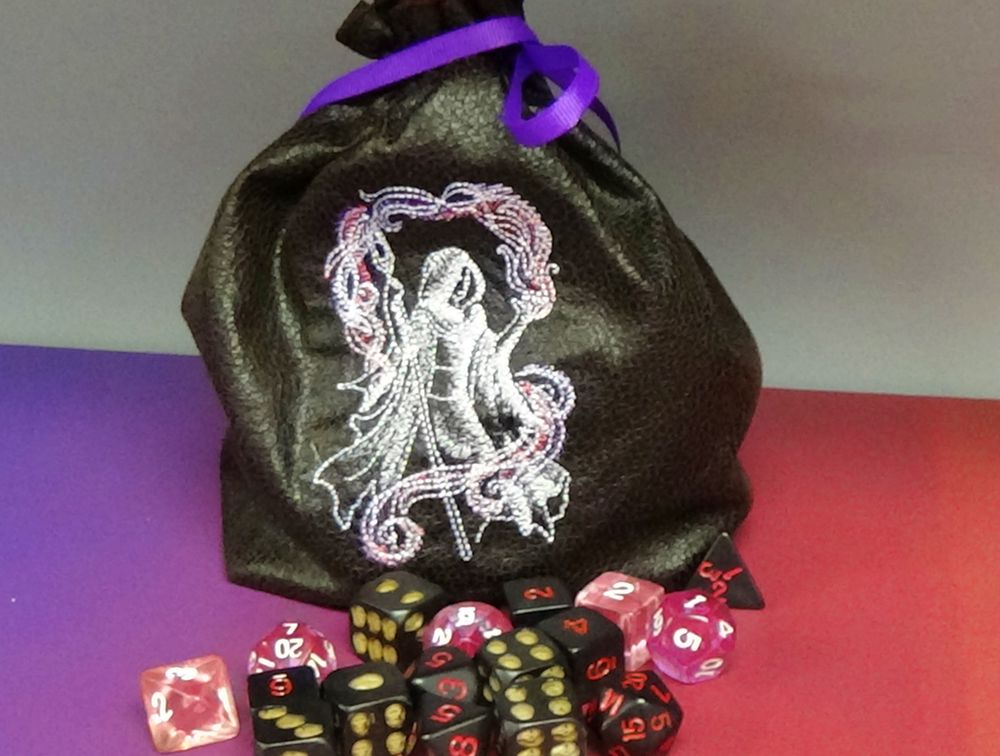 Dice Bag, Large - Wizard