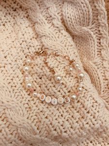 The Blushing Bride Pearl Friendship Bracelet