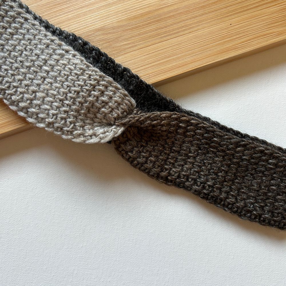 Morning Java Ombré Twisted Headband