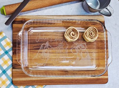 Funky chicken baking pan