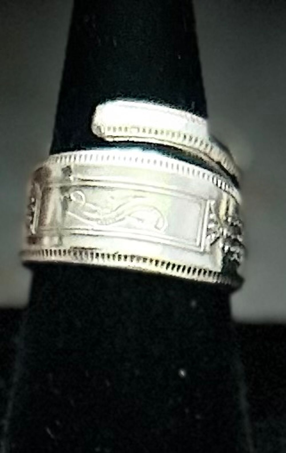 Size 9 Wrap Spoon Ring - 
