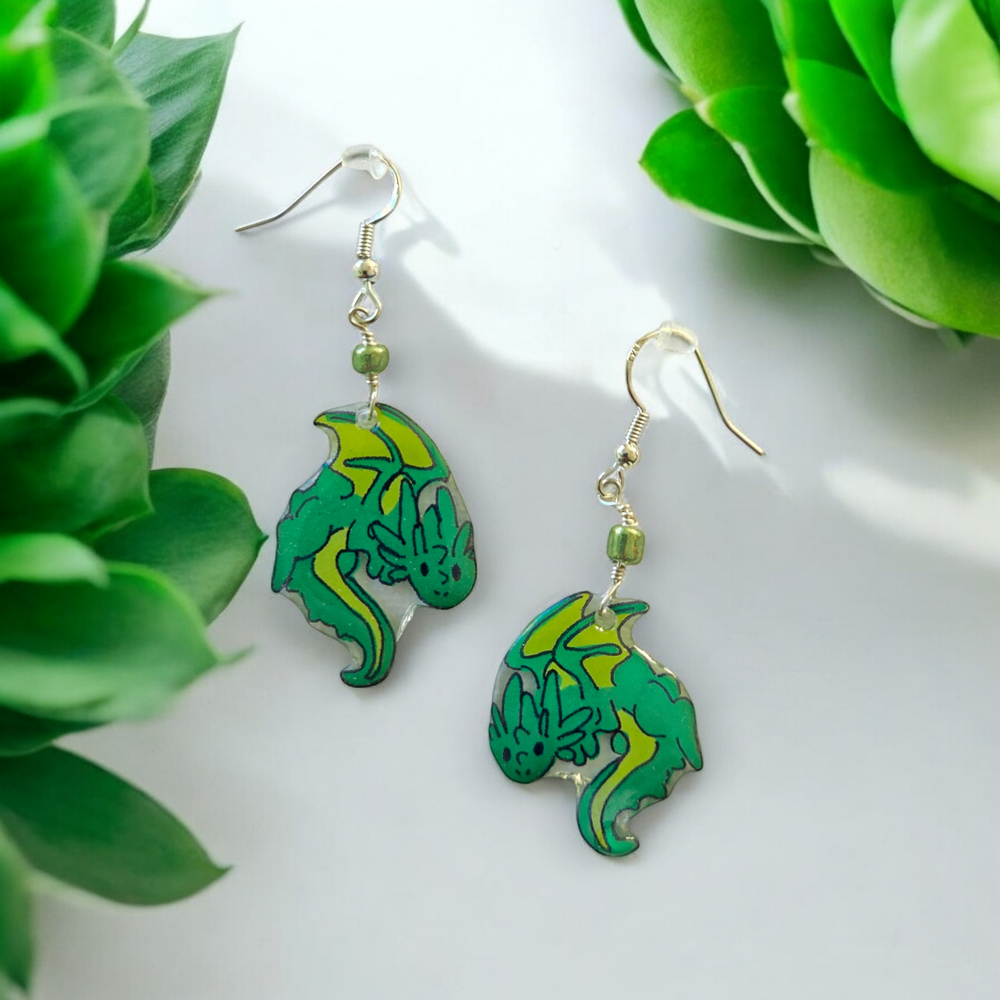 Dragon Earrings