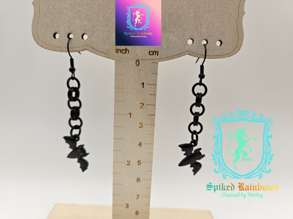Bat Earrings