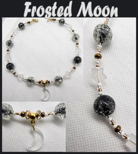 Frosted Moon Necklace