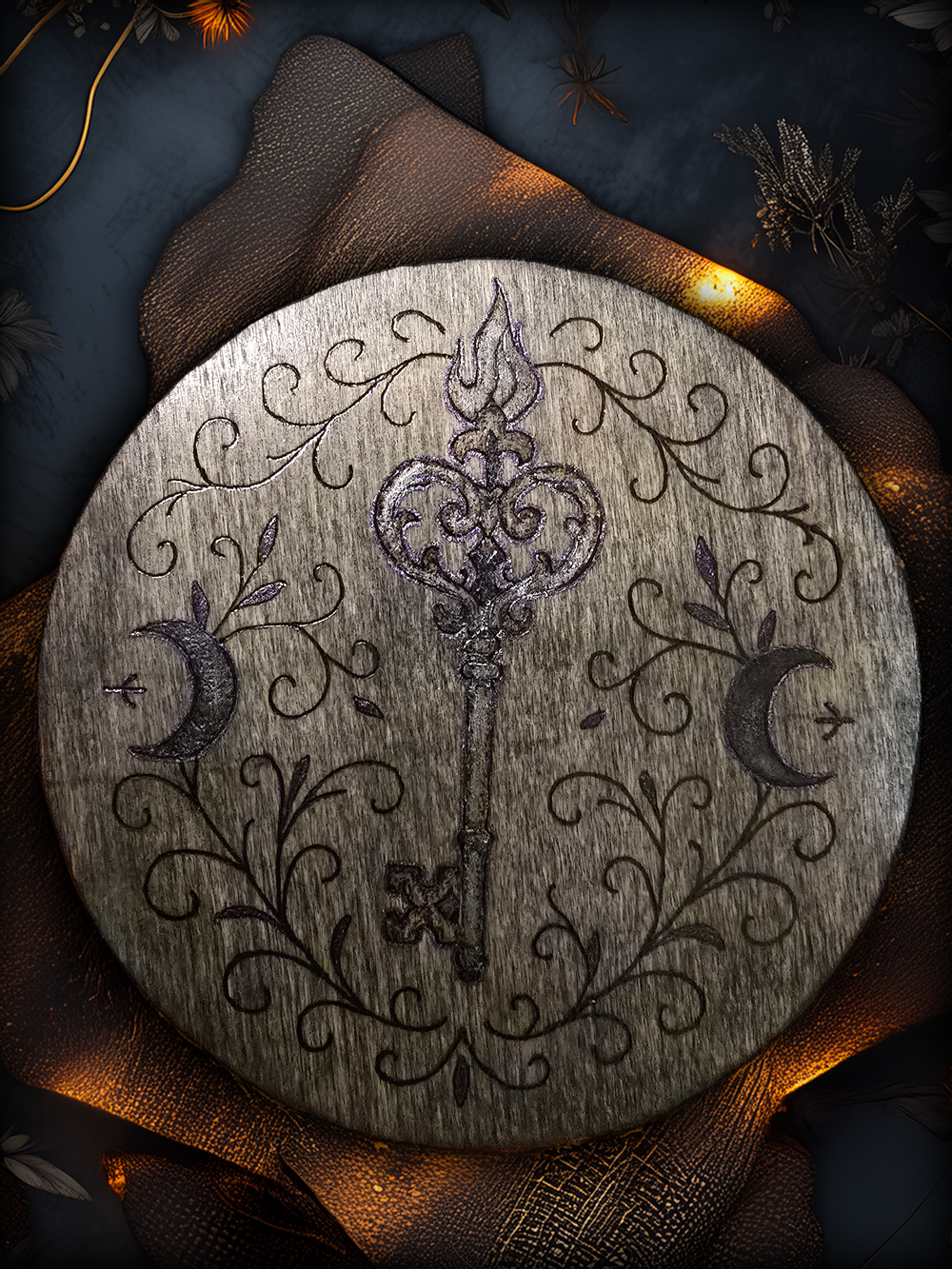 Hekate’s Key Altar Tile