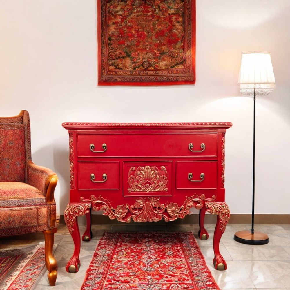 Chinese Chippendale Cabinet