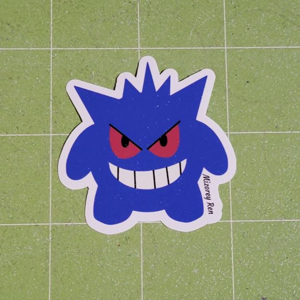 Pokemon Gengar Sticker