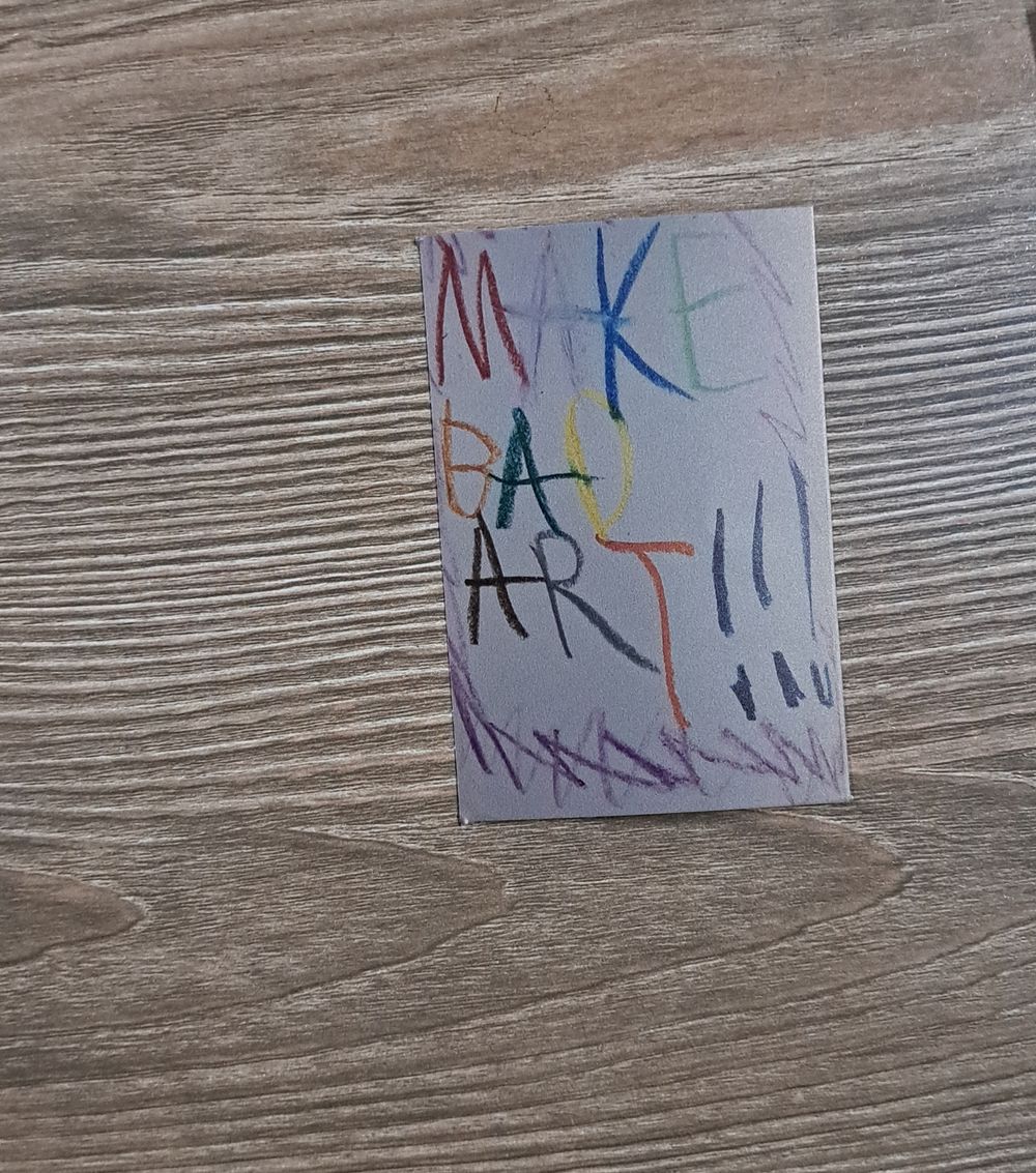 make bad art stickers