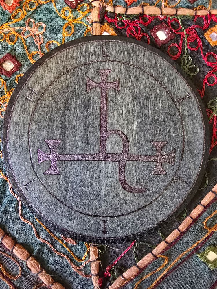 Sigil of Lilith Altar Tile