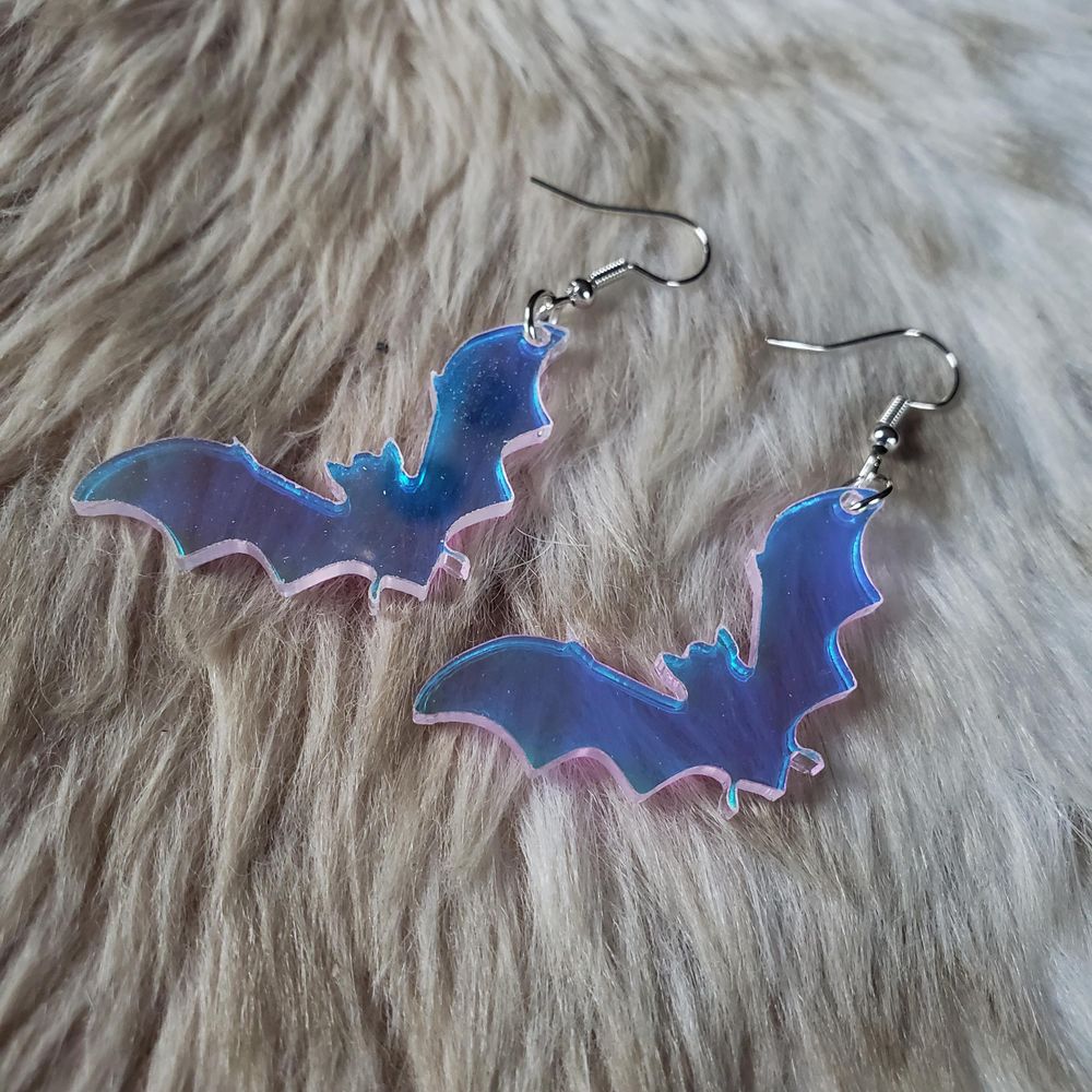 It's Frickin BATS! - Acrylic earrings