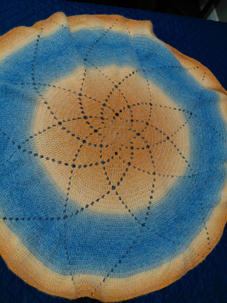 Crochet Ombre Baby Blanket