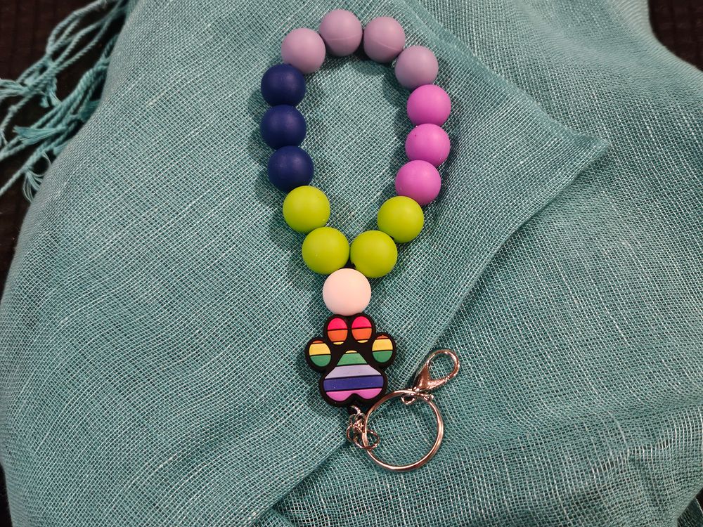 Pride + Paw Wristlet