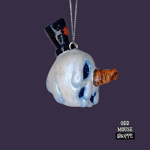 A side view of the sculpt