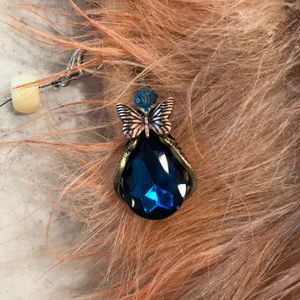 Butterfly gem charms/earrings!