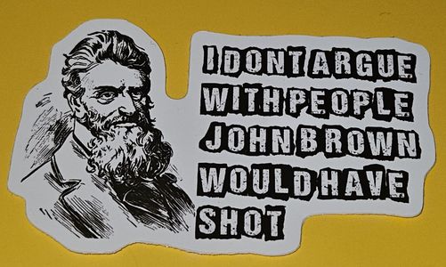 John Brown sticker